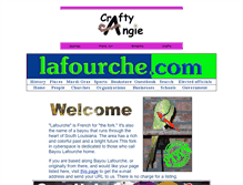 Tablet Screenshot of lafourche.com